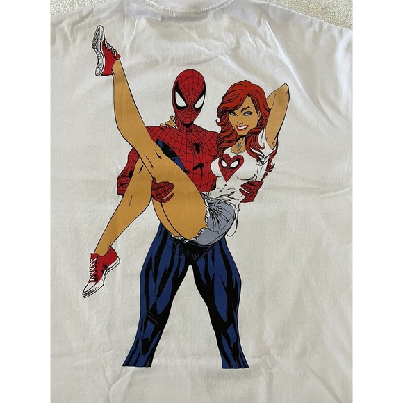 Vengeance Designs Honeymoon Spider-Man Venom T-Shirt Size XXXL 3XL Graphic Tee - Picture 4 of 7
